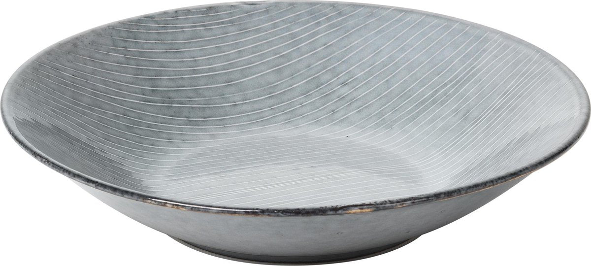 Broste Copenhagen - Set van 4 diepe borden Nordic Sea