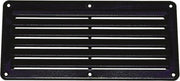 Talamex zwart ABS Ventilatierooster 261 x 125 mm