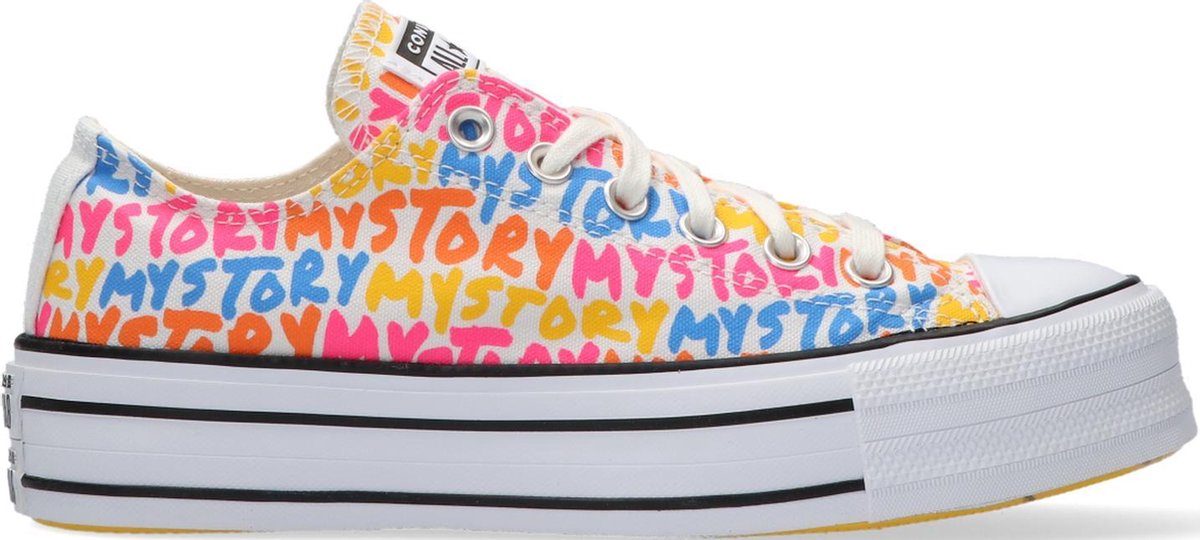 Converse Platform My Story Ox Lage sneakers - Dames - Multi - Maat 38