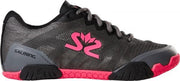 Salming Hawk Dames - grijs/roze - maat 37 1/3