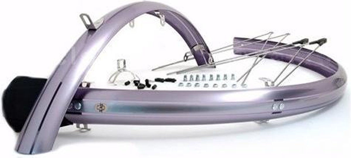 SKS CAB Olympic - Spatbordset - 27 inch - 42 mm - Zilver