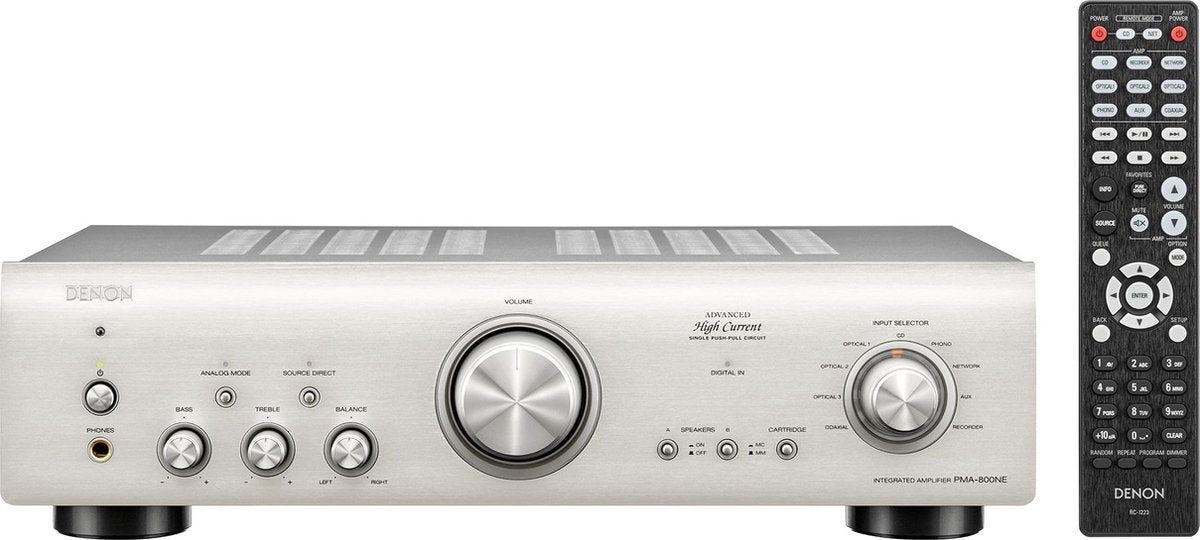 Denon PMA-800NE Thuis Zilver