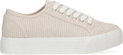 Manfield - Dames - Beige sneakers - Maat 40