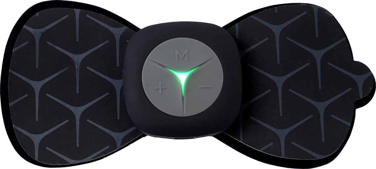 Knikker® Mini EMS Massage Apparaat - Met Afstandsbediening - Zwart
