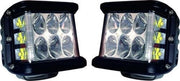 LED SPOT - 9 Led - 25 Watt - Cube - Set 2 stuks
