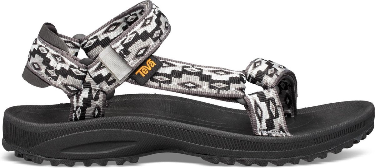 Teva Winsted Dames Wandelsandalen - Zwart/Wit - Maat 38