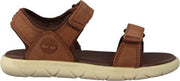 Timberland Nubble Lthr 2 Strap Unisex Sandalen - Cappuccino - Maat 25