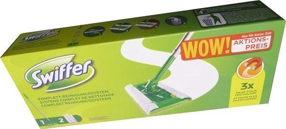 Swiffer + 2 stoffers starterset