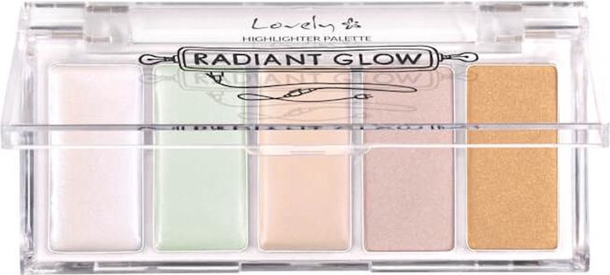 Lovely Highlighter Palette Radiant Glow