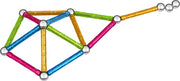 Geomag Glitter Color - Bouwpakket - 30-delig