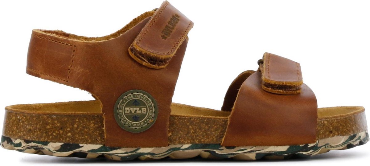 Develab Mannen Sandalen -  48213 - Cognac - Maat 27