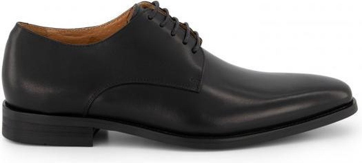 GENTS | Schoenen Heren | Nette Veterschoen glad zwart 0059 Maat 43