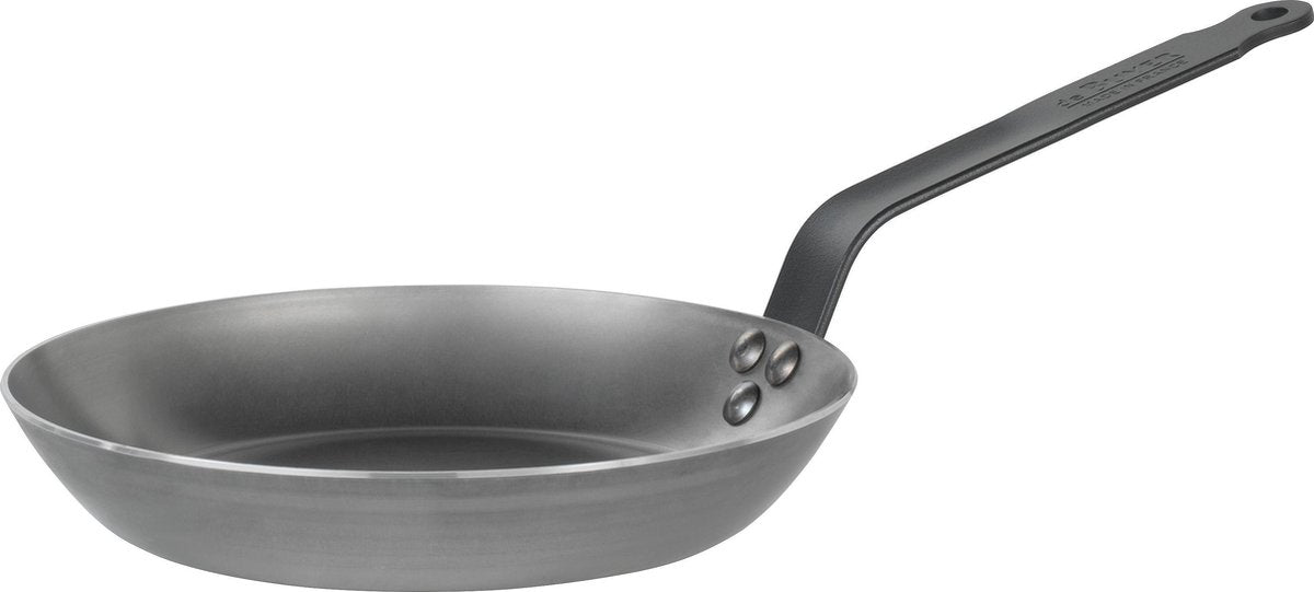 deBuyer Mineral B Black koekenpan - staal - Ø 24cm