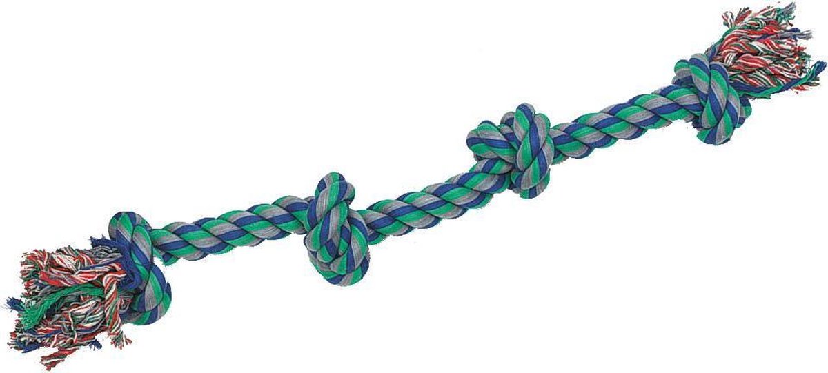 Chewing rope 4 knots