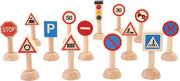 PlanToys Set Verkeersborden en - lichten