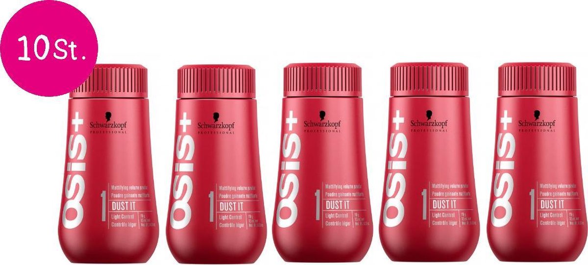 10x Schwarzkopf Osis Dust It Volume Poeder 10gr