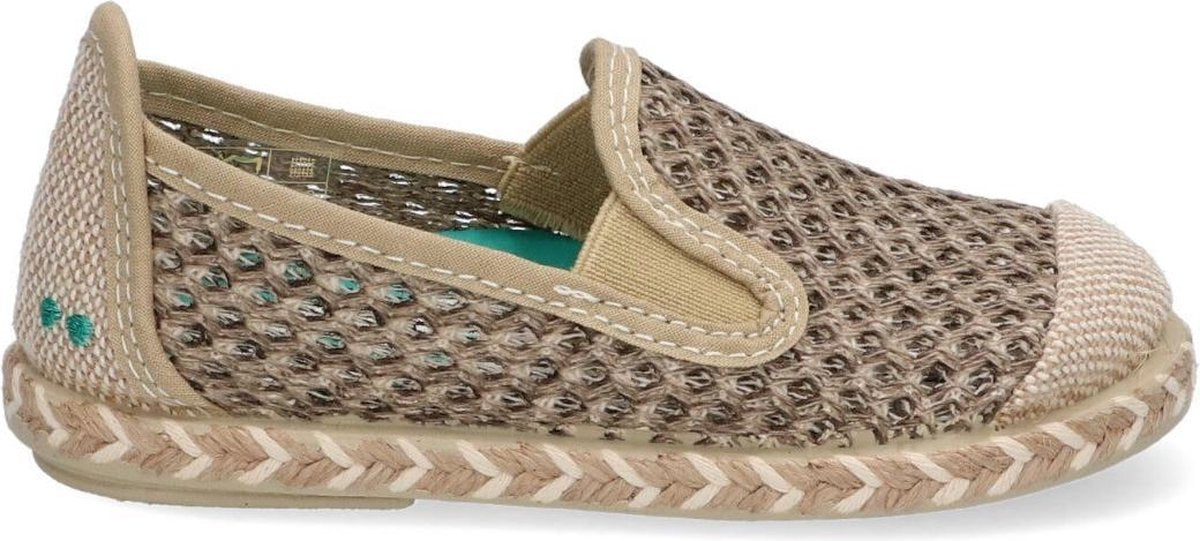 Bunnies JR 220051-381 Uni Espadrilles - Bruim - Canvas - Geen Sluiting