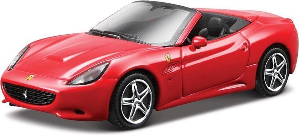 Modelauto Ferrari California convertible rood - 1:43 - speelgoed auto schaalmodel