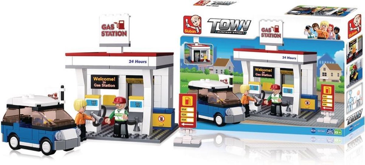 Sluban Town Business Benzine Station