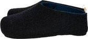 Vilten herenslof Perforated blue - maat 50