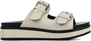 Shabbies Amsterdam Vrouwen Leren  Slippers / Damesschoenen 170020174 - Wit - Maat 38