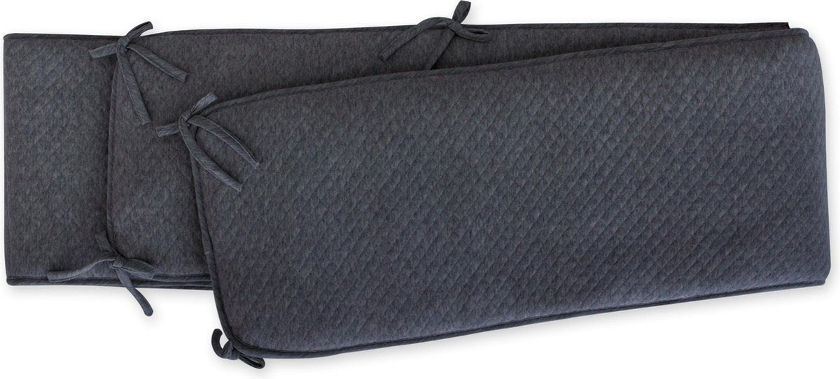 BEMINI Boxomrander 100x100x28cm Anthracite gemêleerd Nearly Kilty