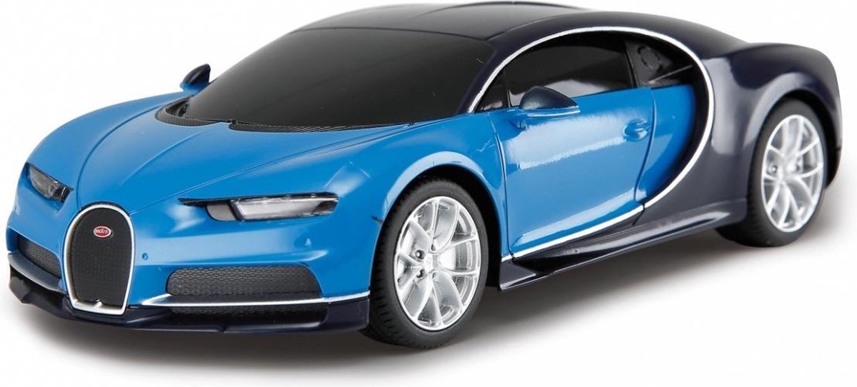 Rastar Rc Bugatti Chiron Jongens 27 Mhz 1:24 Blauw