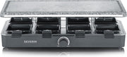 Severin RG 2372 - Raclettegrill - natuurlijke grillsteen - zwart