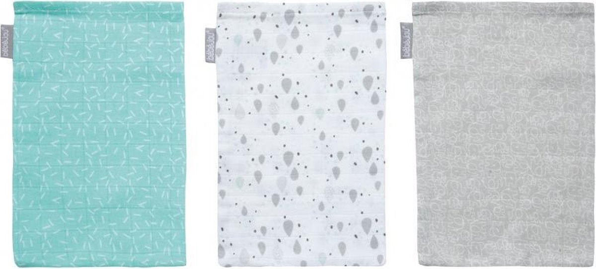 Bébé-Jou Washand Ollie 3-Pack
