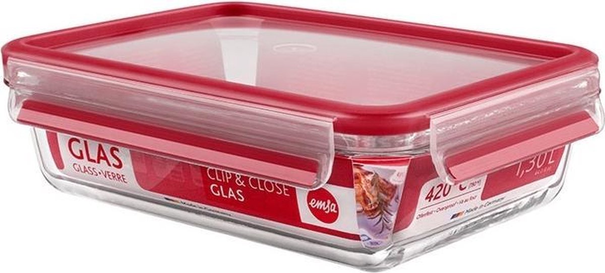 Clip & Close Glas Vershouddoos - 1