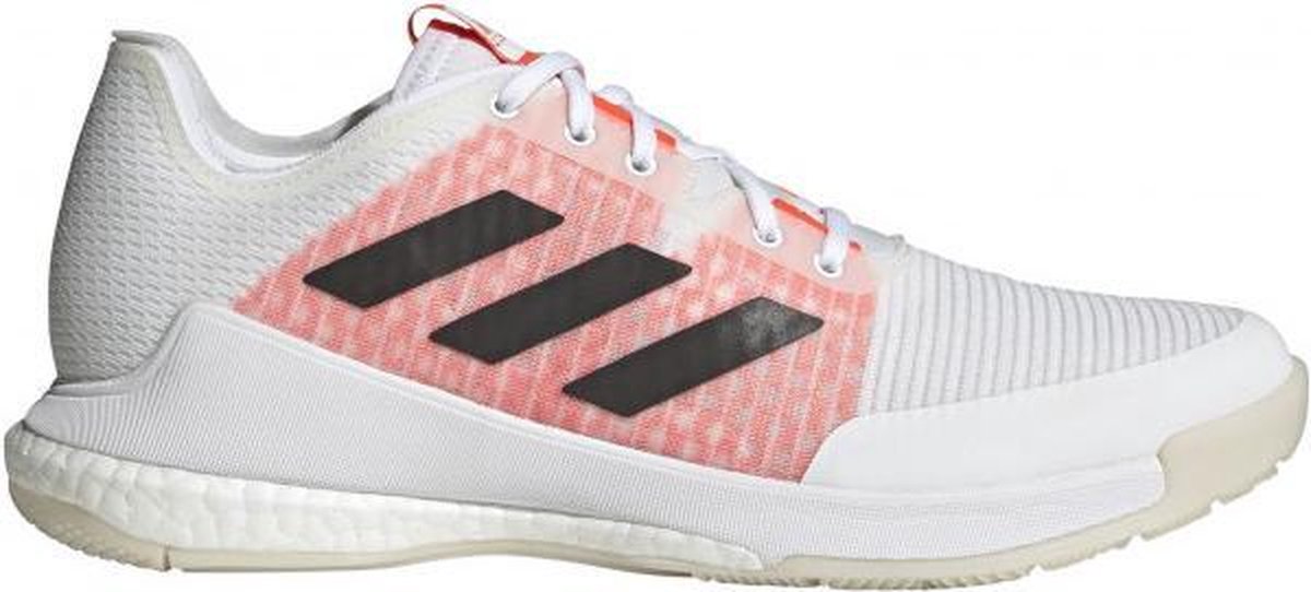 adidas Crazyflight - wit/oranje/zwart - maat 46 2/3