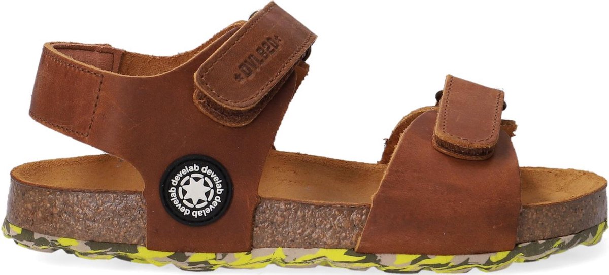 Develab 48215 Sandalen - Jongens - Cognac - Maat 33