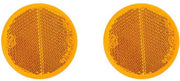 Proplus Reflectoren Rond 60mm Zelfklevend Oranje 2 Stuks