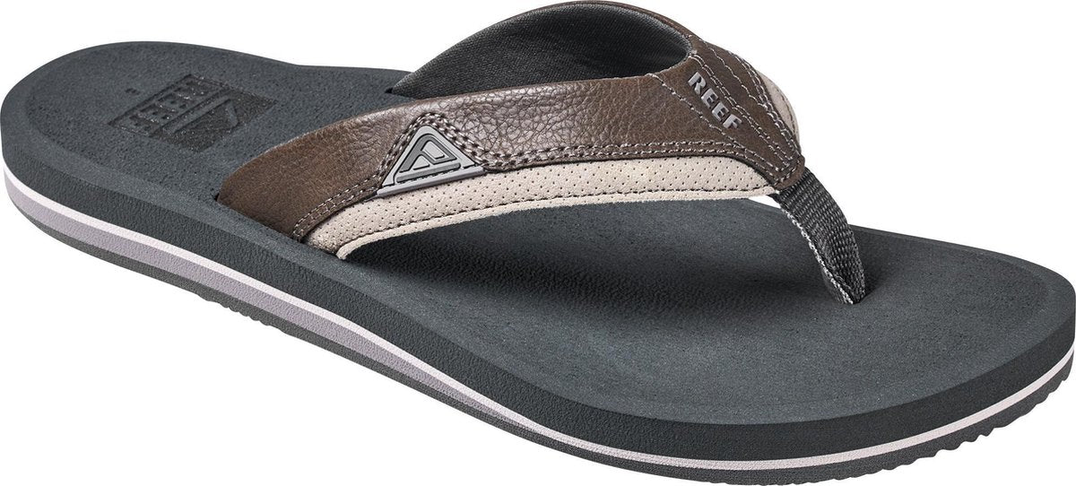 Reef Slippers - Maat 44 - Mannen - zwart/grijs