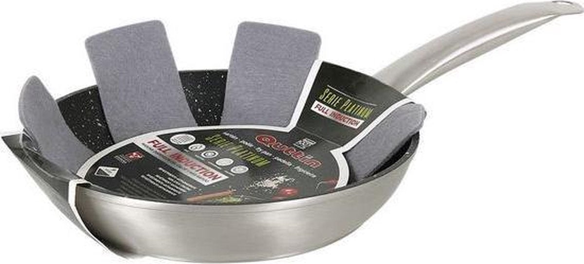 Antiaanbakpan Quttin Gehard aluminium Zilverachtig 26cm