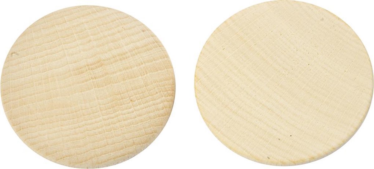 Wooden buttons. 50 mm. china berry. 50 pc