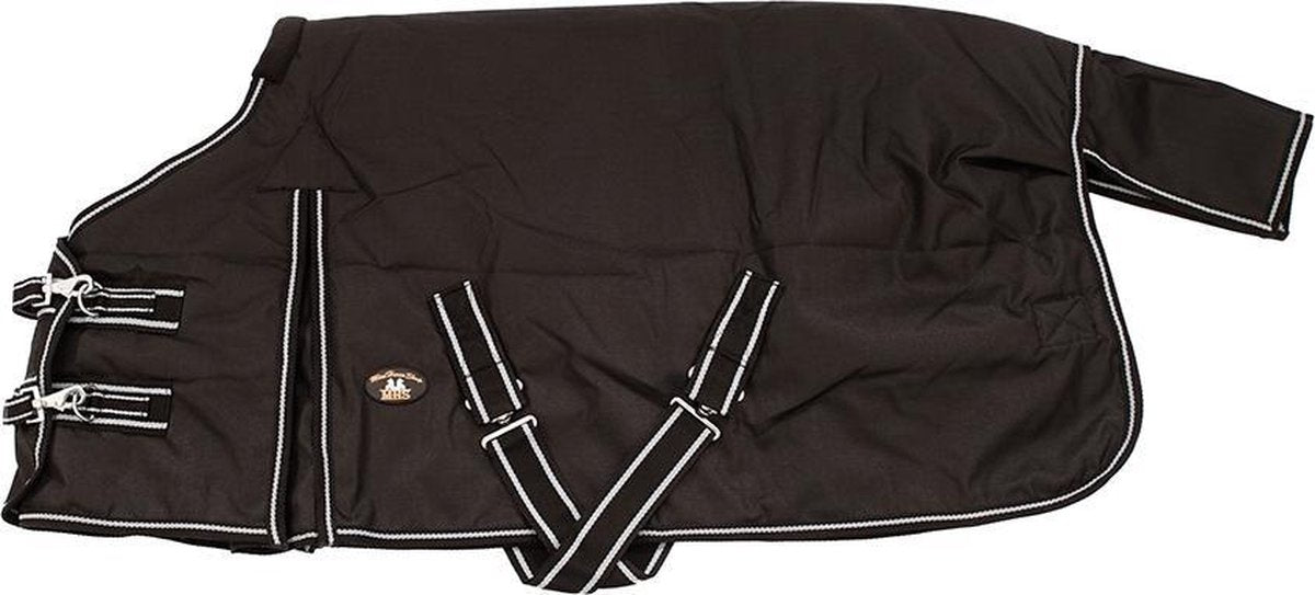 MHS Regendeken Noa 200gr Zwart 100cm