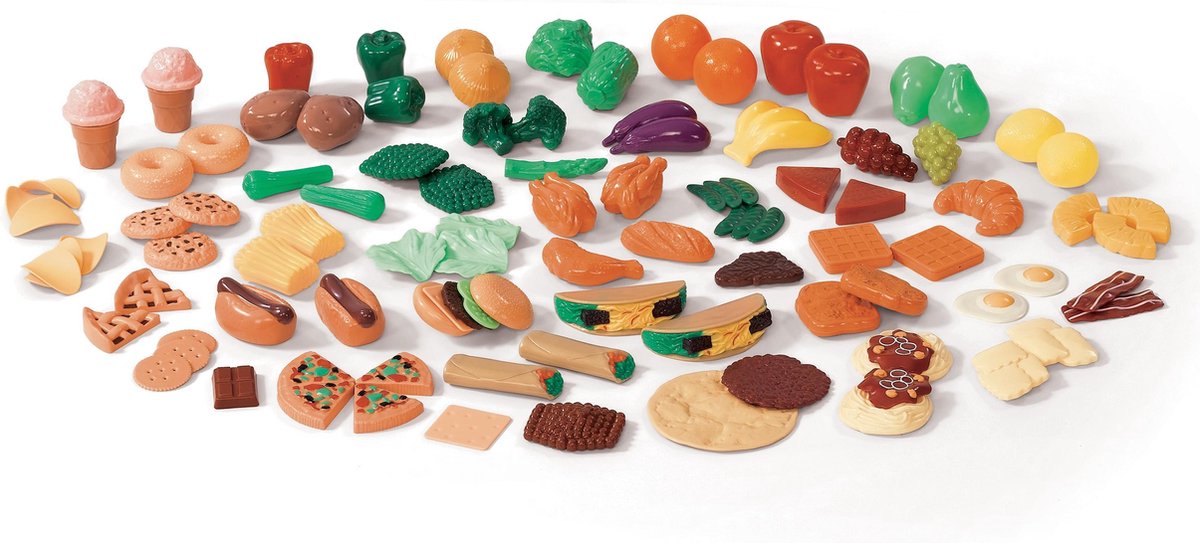 Step 2 voedselset - Speelvoedselset - 101 pcs - Inclusief stoepkrijt
