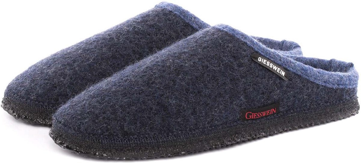 Giesswein Sloffen - Maat 45 - Unisex - navy