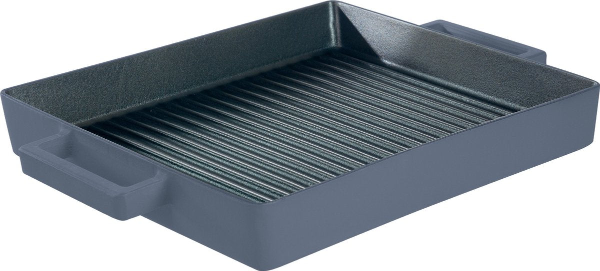Sambonet Grillpan Gietijzer - Acteset - Incl Keukentang - Grijs