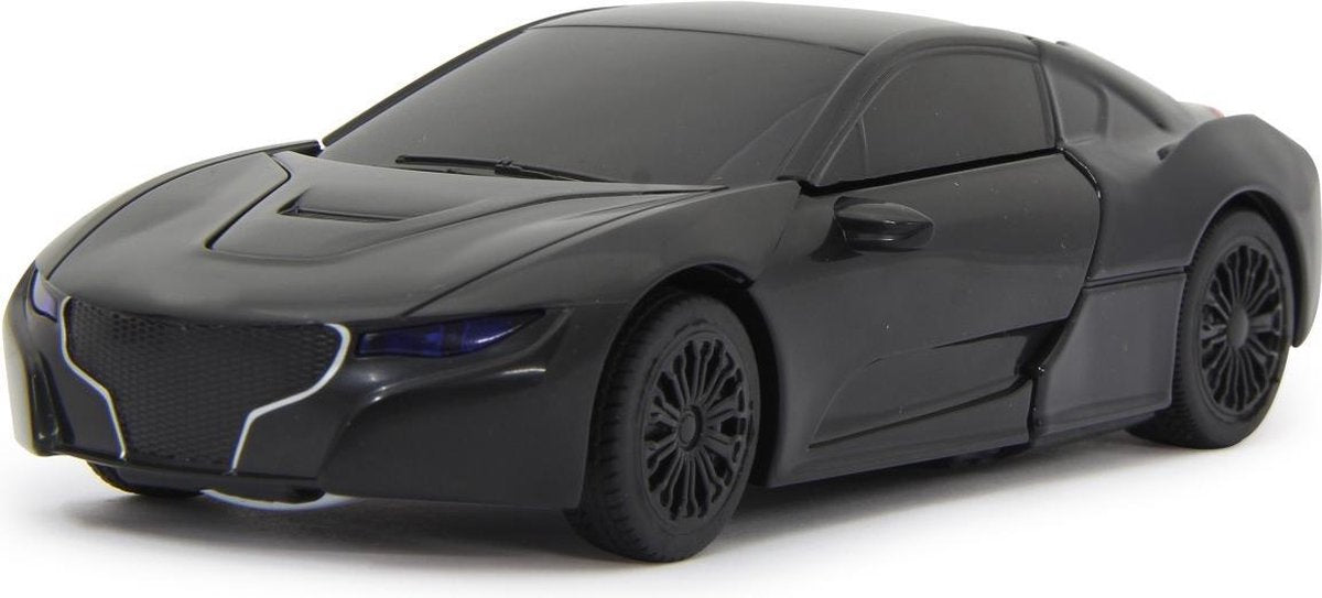 Rastar Robicar Die Cast Transformer Jongens 1:32 Zwart