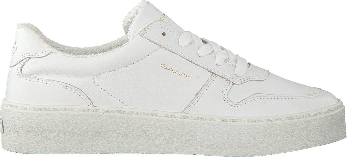 Gant Lagalilly Sneakers - Leren Sneaker - Dames - Wit - Maat 40