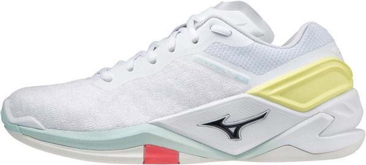 Mizuno Wave Stealth Neo Dames - wit/geel - maat 37
