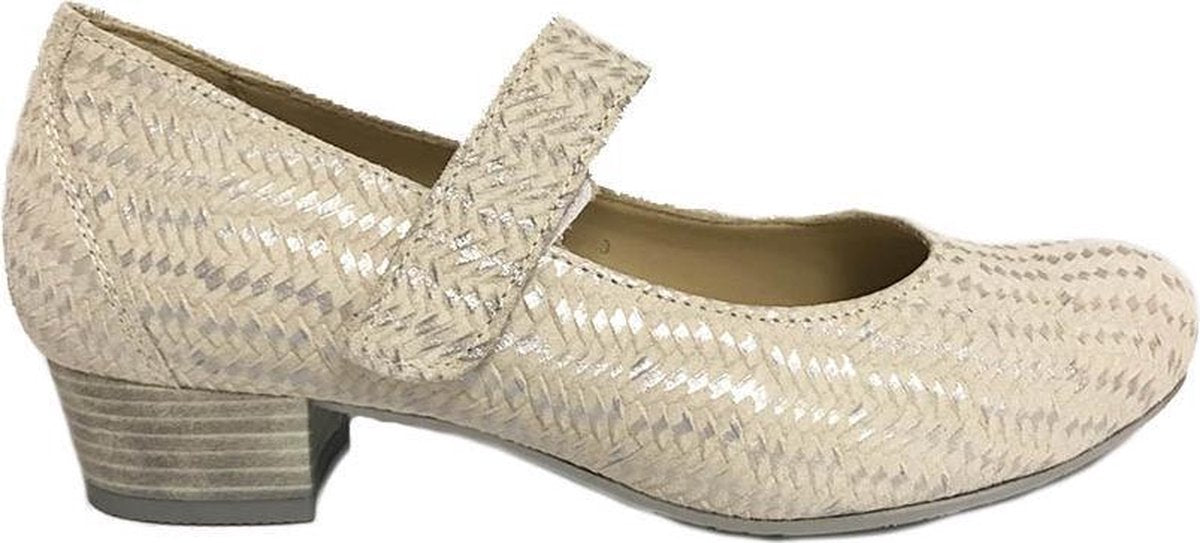 Beige Verhulst Bandschoenen Emily Wijdte H