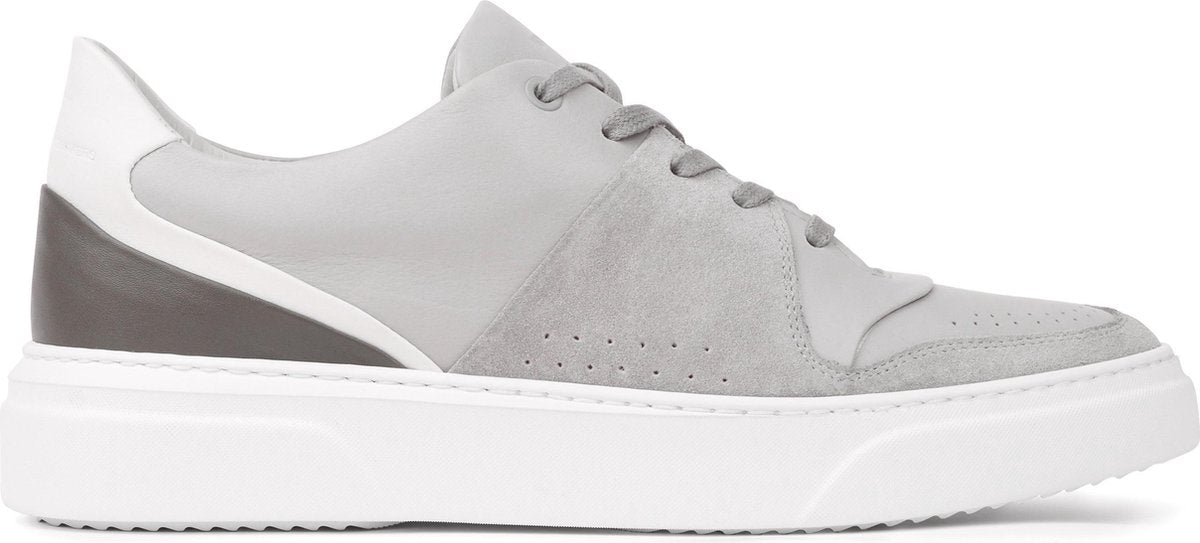 HINSON KEA CIME LOW Lt Grey  Leather -