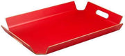 Point-Virgule Dienblad - Met Handgrepen - Rood - 55 x 40 x 5cm