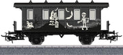 Märklin 48620 H0 personenrijtuig in een speciale Halloween-vormgeving.