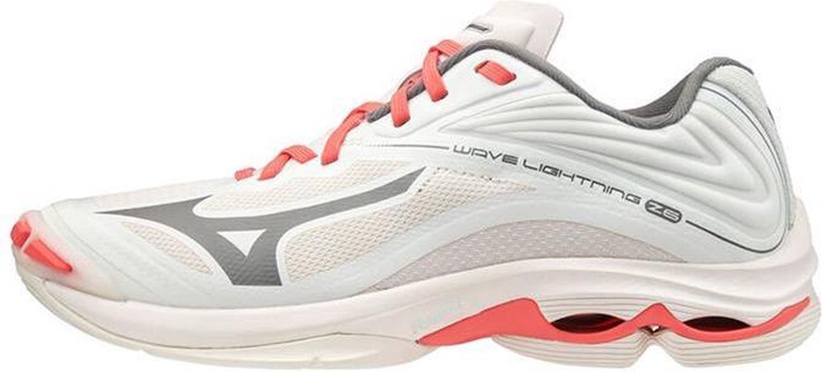 Mizuno Wave Lightning Z6 Dames - wit/roze - maat 38