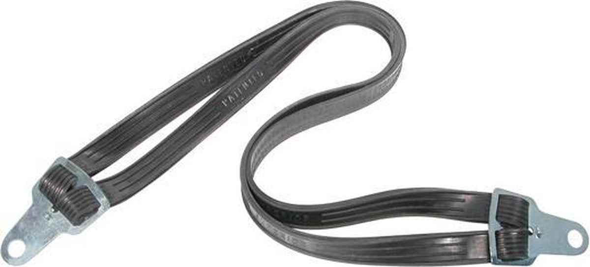 Dresco Snelbinder Bibia 100 Cm Rubber Zwart