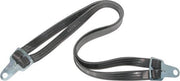 Dresco Snelbinder Bibia 100 Cm Rubber Zwart